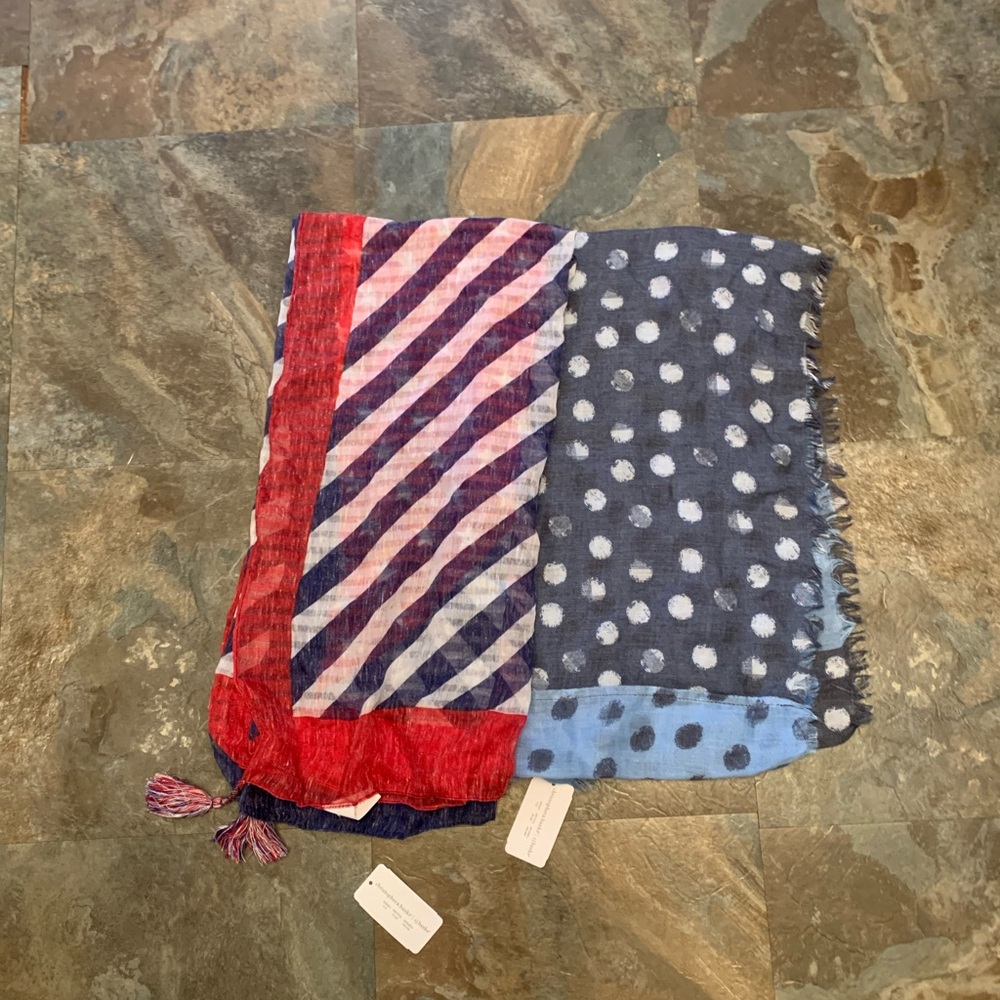 2 Christopher & Banks scarves, NWT